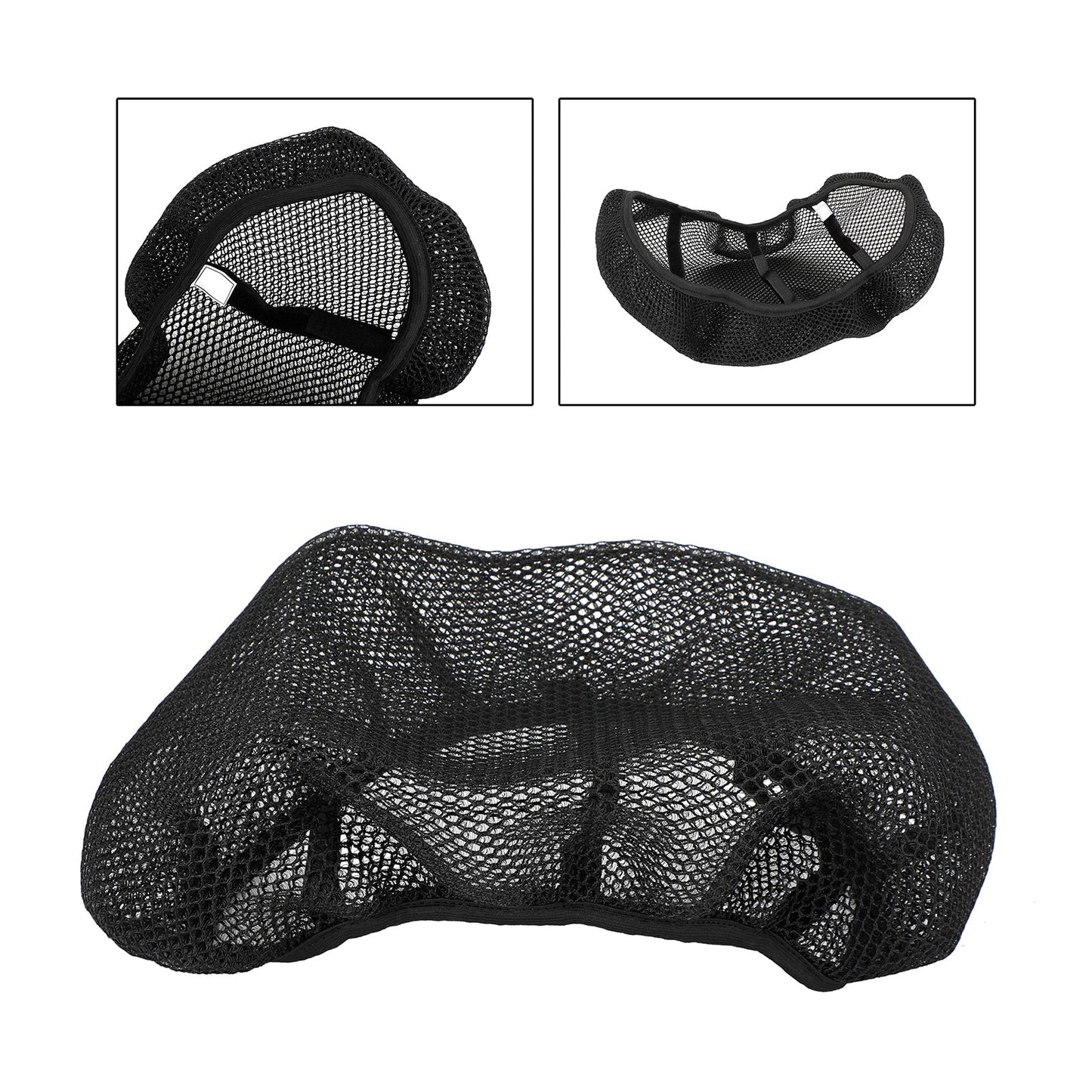 Universal Heat-Resistant Net Seat Mesh Cover For Motorcycle Scooter Motorbike XXXL