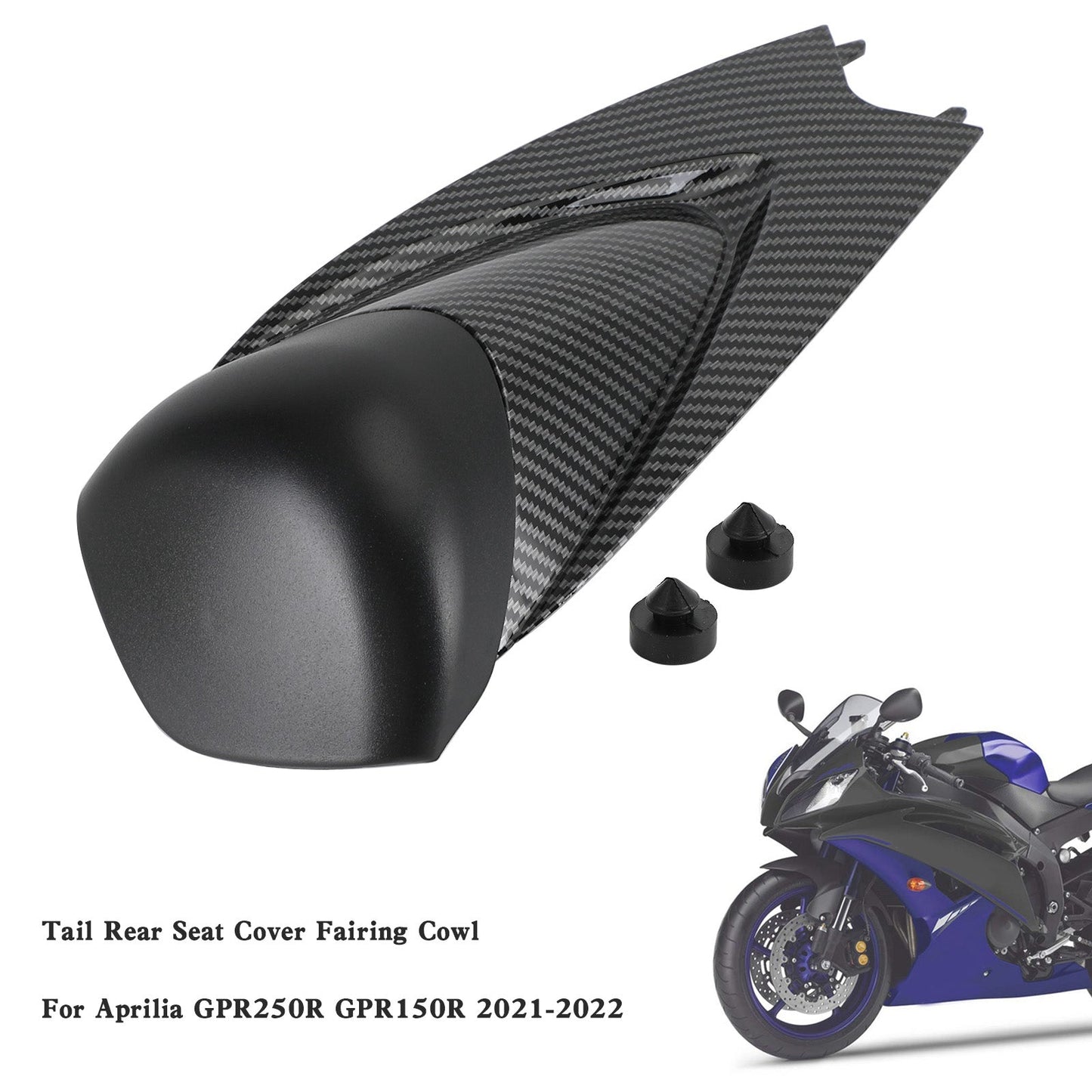 Tail Rear Seat Cover Fairing Cowl For Aprilia GPR250R GPR150R 2021-2022