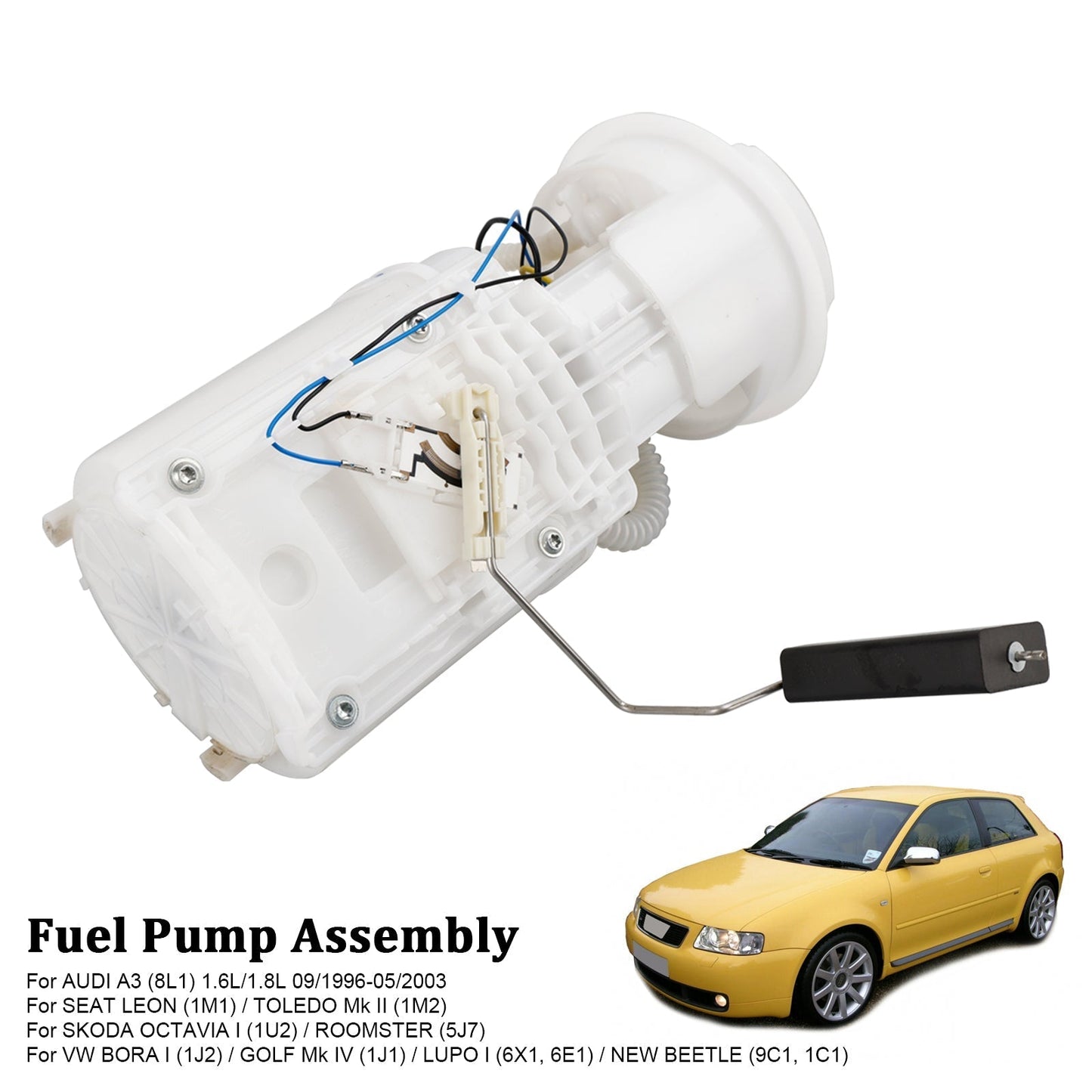 2000-2010 SKODA OCTAVIA I (1U2) 1.4L 1.6L 1.8L 2.0L Fuel Pump Module Assembly 1J0919051B