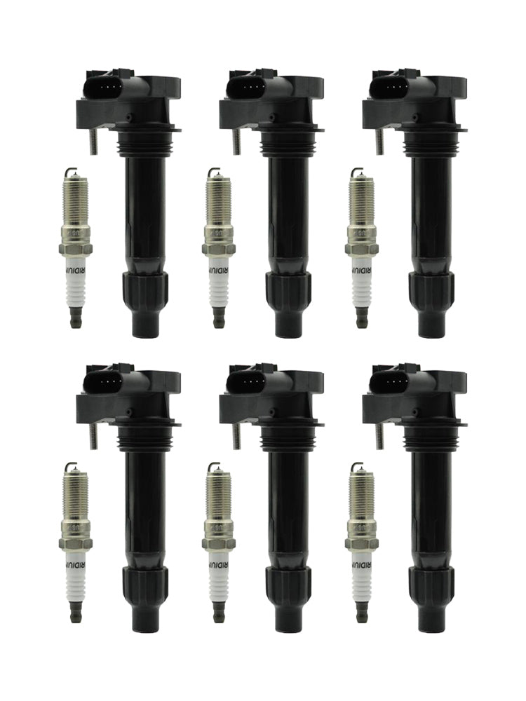 2007-2008 Saturn Outlook 6PCS Ignition coil+6PCS Spark Plug UF569 D515C 12610626 12618542