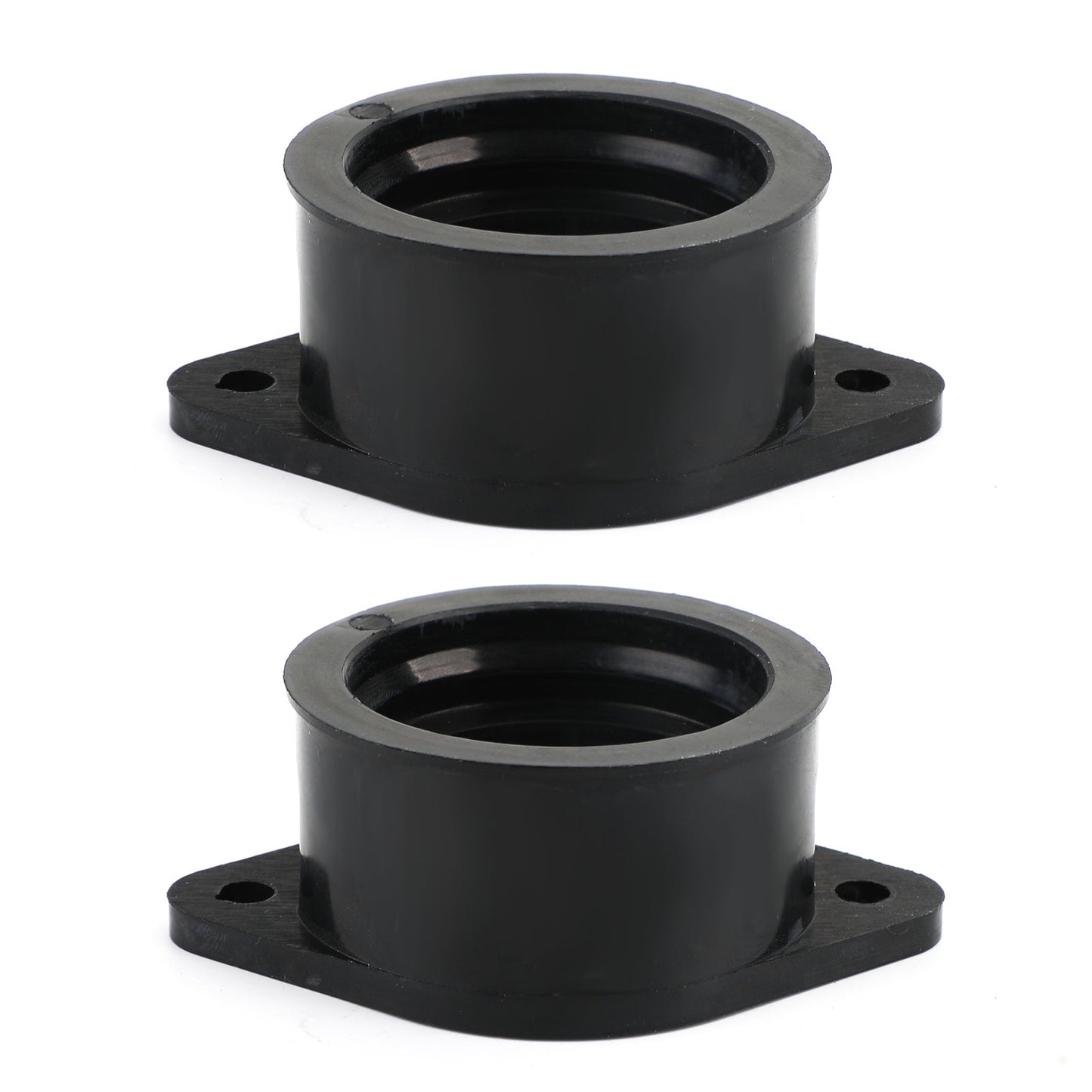 16065-1027 2PCS Intake Manifold Boot Joint Carburetor Carb Flange Socket Fit for Kawasaki KZ440 1980-1983