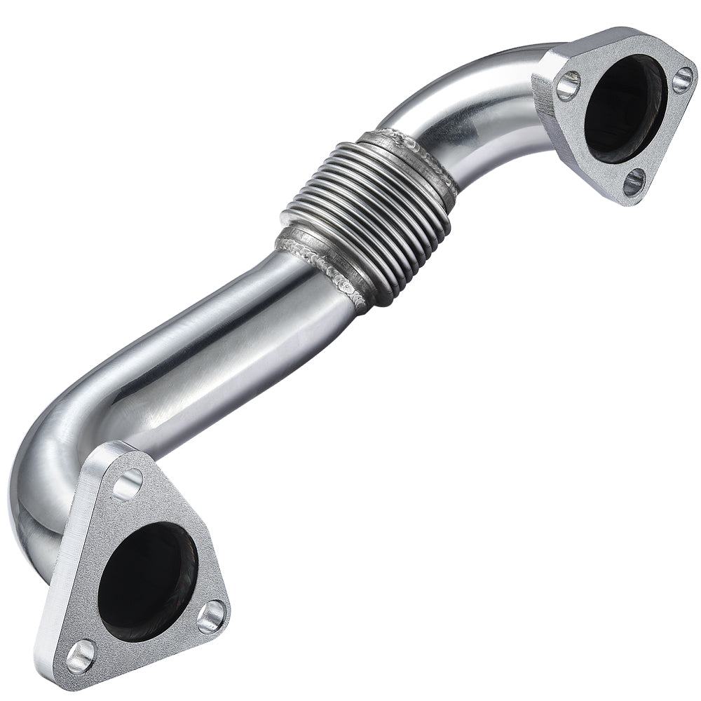 2004-2006 Chevy GMC LLY 6.6L Duramax Diesel Exhaust Up-Pipe Champoo