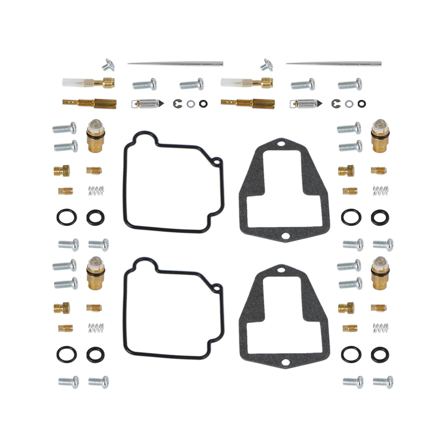 2X Carburetor Rebuild Repair Kit fit for Suzuki DRZ250 DR-Z250 2001-2007