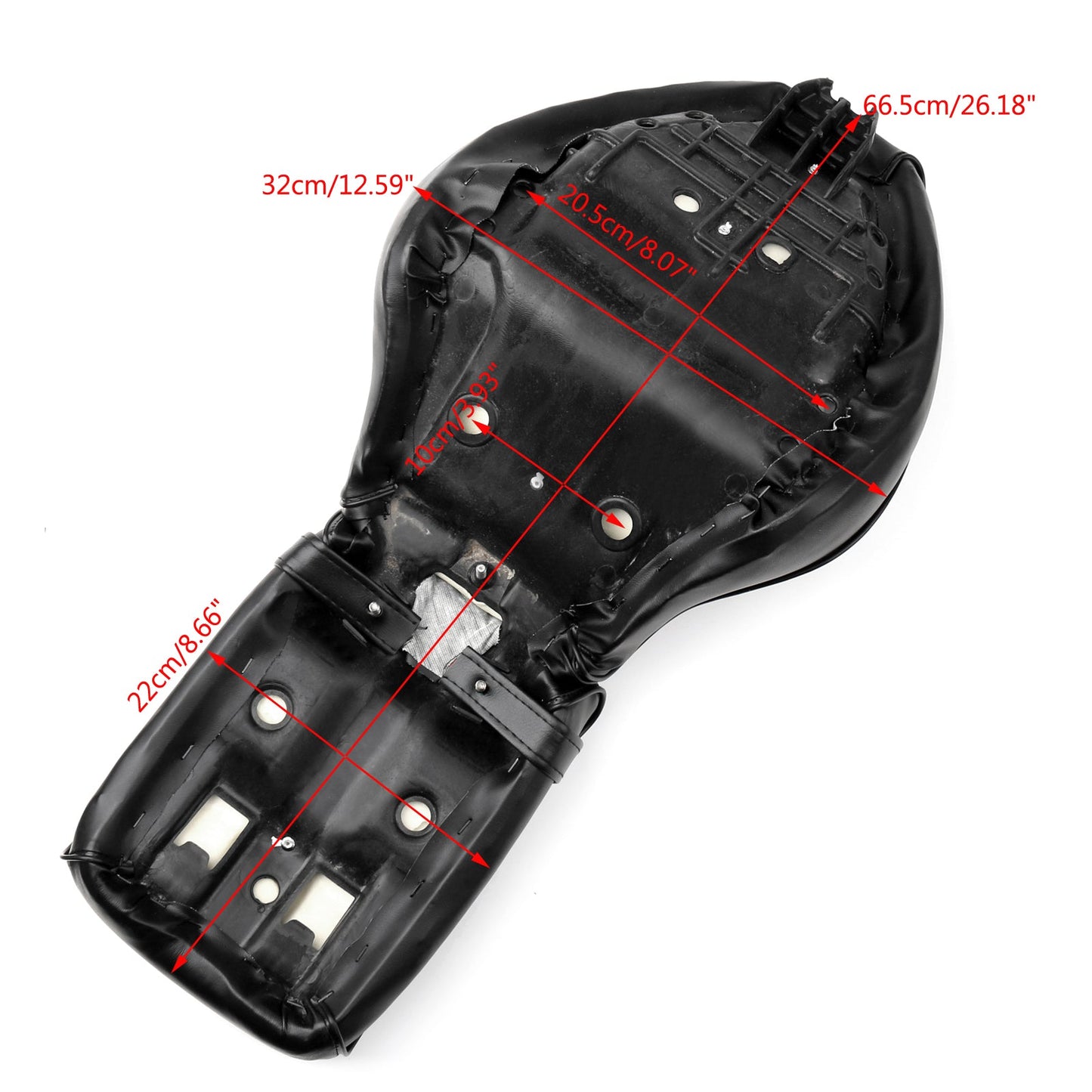 Replace Front Rear Driver Passenger Seat Black For Honda Shadow Vlx Vt 600 88-98