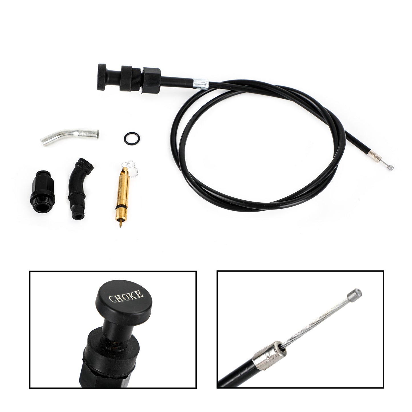 Carburetor Choke Cable Plunger Kit fit for Honda Rancher TRX350 FM TM TE 00-06