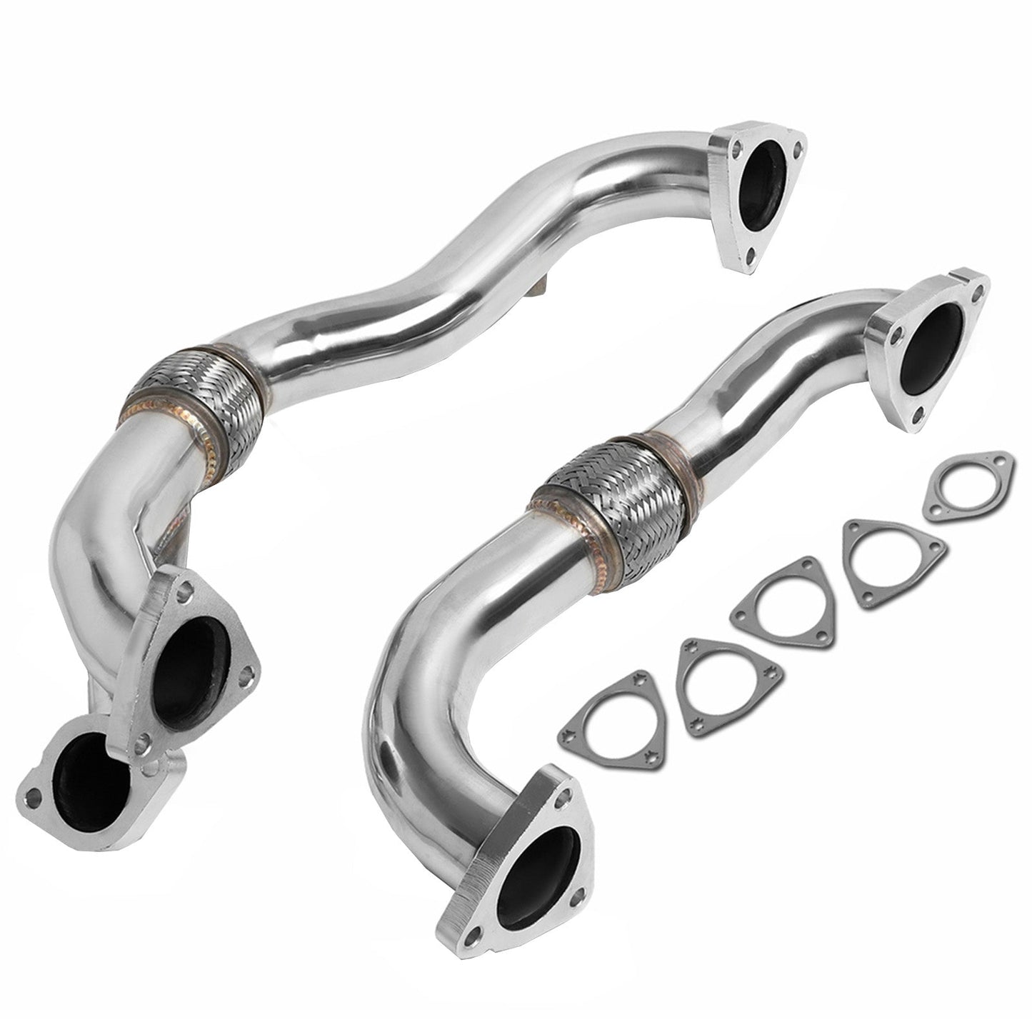 Ford 2008-2010  Super Duty 6.4L Powerstroke Diesel  Turbocharger Y-Pipe Up-Pipe With Hardware