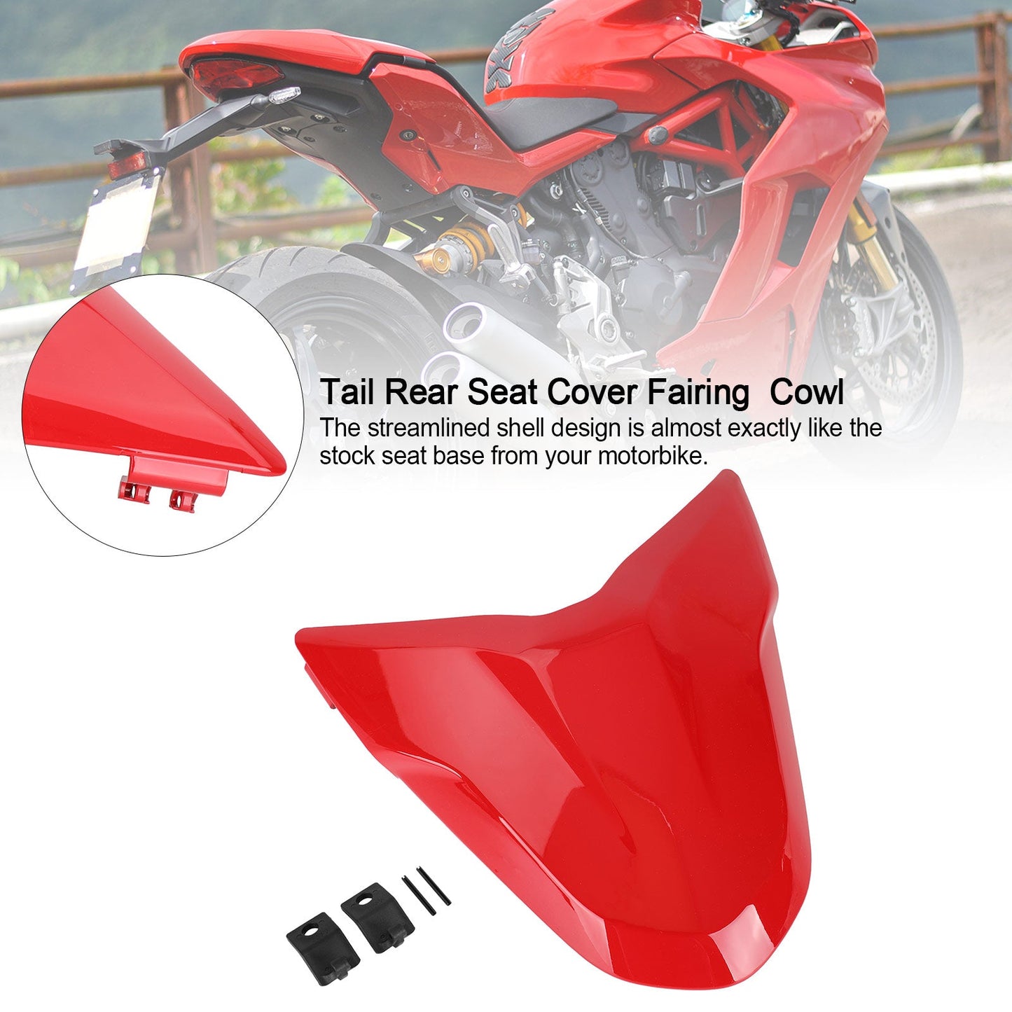 Tail Rear Seat Cover Fairing Cowl For Ducati Supersport 939 950 All Year