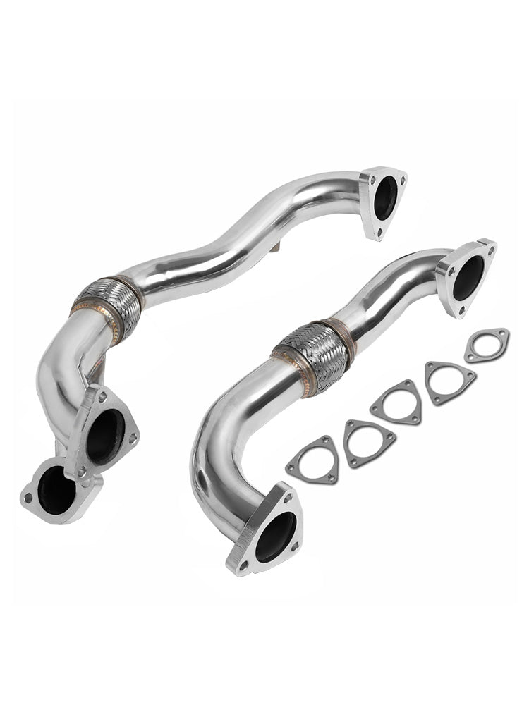 Ford 2008-2010  Super Duty 6.4L Powerstroke Diesel  Turbocharger Y-Pipe Up-Pipe With Hardware