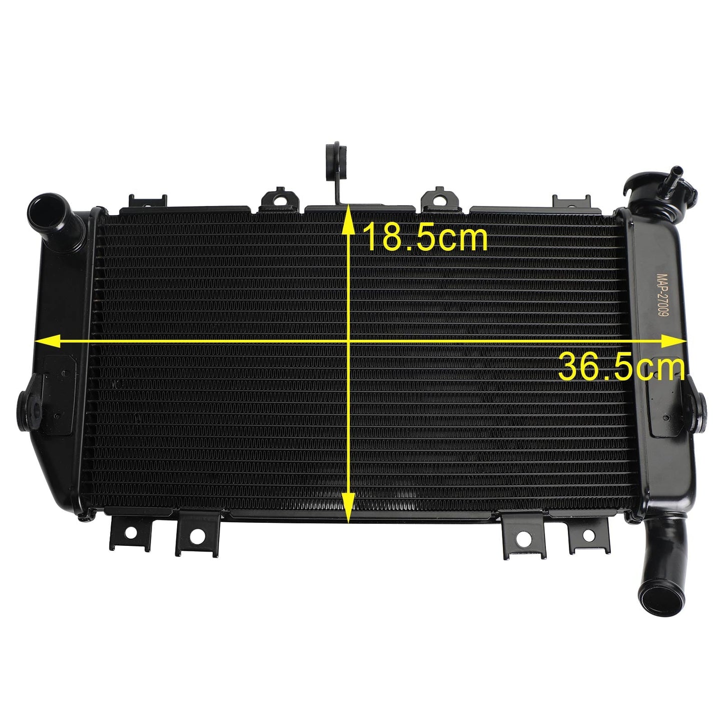 Aluminum Engine Cooling Cooler Radiator Fit for Kawasaki Ninja 400 2018-2021