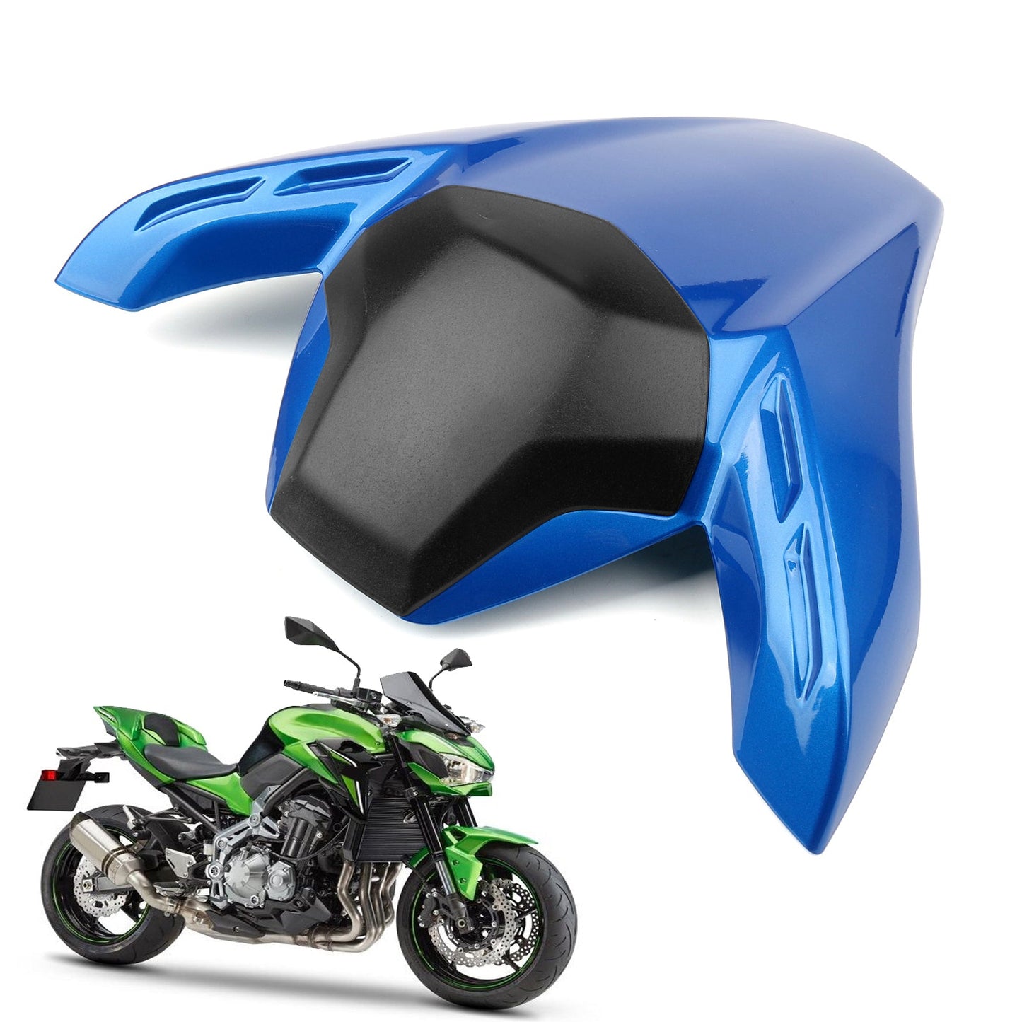 ABS Rear Seat Fairing Cover Cowl Fits For Kawasaki Z900 Z ABS 2017-2019 Blue