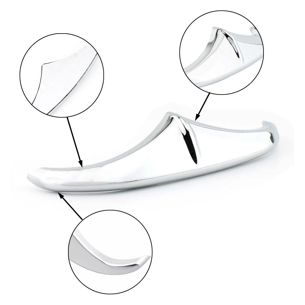 Rear Front Fender Leading Edge Tip Trim Accent Chrome For Touring FLHX FLTR