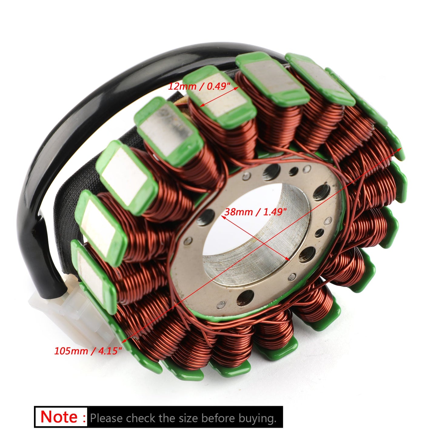 Stator Coil 18 Poles For Yamaha YZF R6 2003-2005 YZF R6S 2006-2009 5SL-81410-00