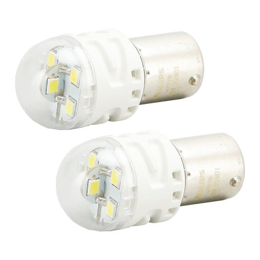 For Philips 11498CU31B2 Ultinon Pro3100 LED-WHITE P21W 6000K BA15s