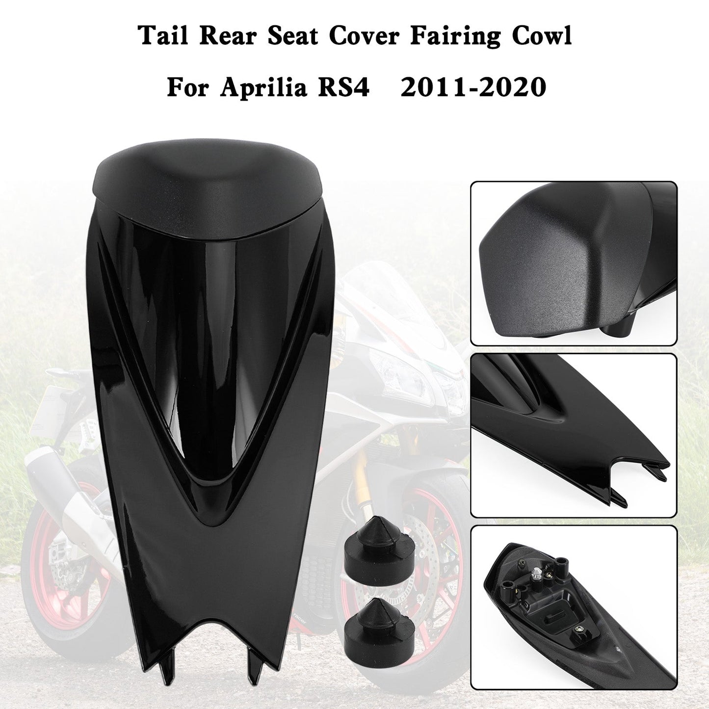 Rear Seat Cover Fairing Cowl for Aprilia RS125 RS4 RSV4 1000 2009-2022