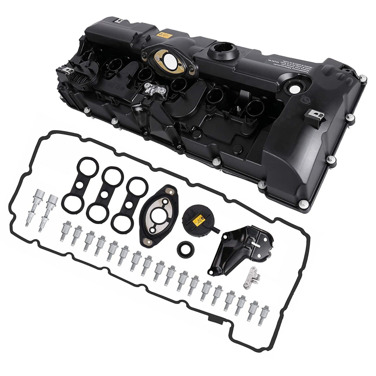 2008-2013 BMW 128i L6 3.0L Valve Cover w/ Gasket Bolts 11127552281