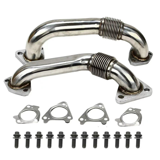 2006-2007 Chevy GMC LBZ 6.6L Duramax Diesel Exhaust Up-Pipe Champoo