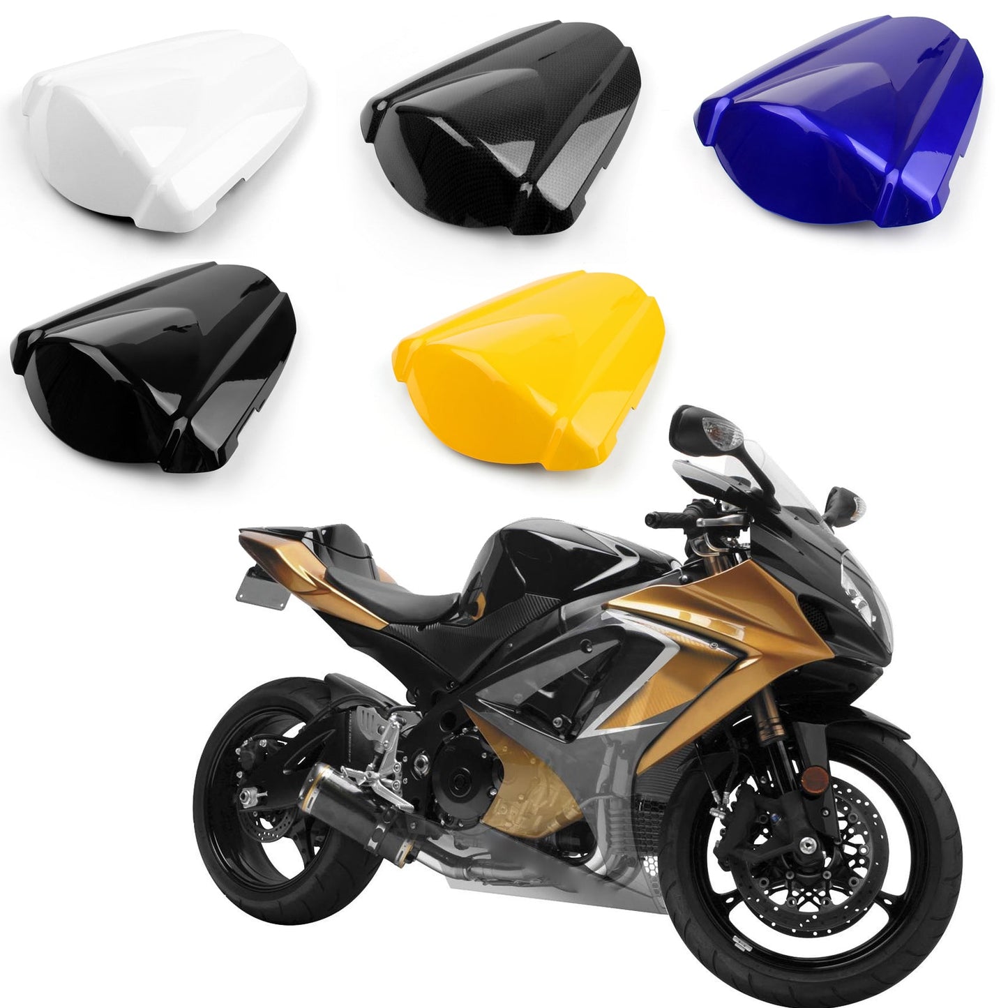 Rear Seat Cover cowl For Suzuki GSXR1000 2007-2008 K7