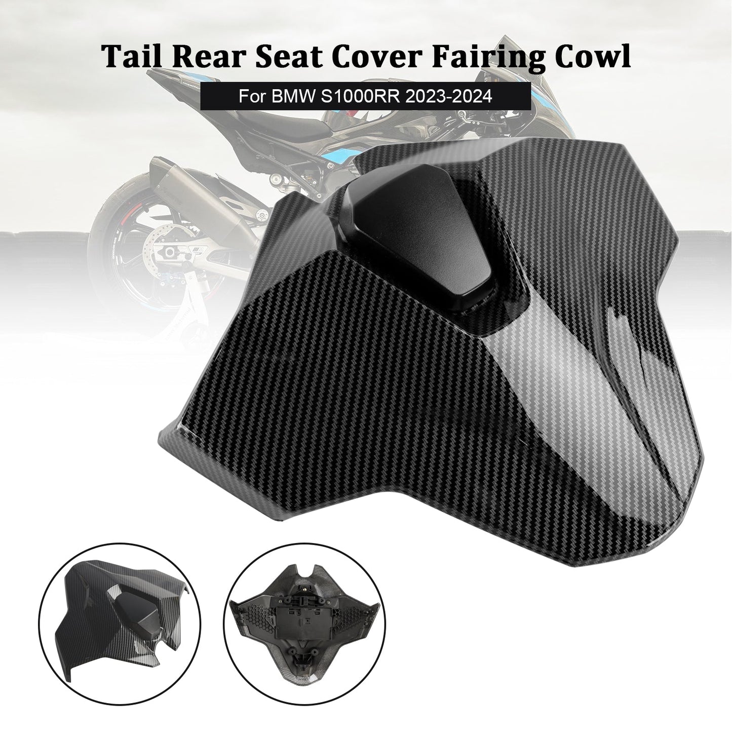 23-24 BMW S1000RR Tail Rear Seat Cover Fairing Cowl