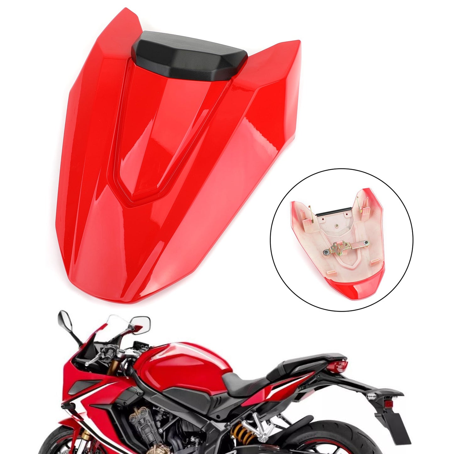 Honda CBR650R 2019-2020 Motorcycle Rear Seat Passenger Cover Cowl Fairing