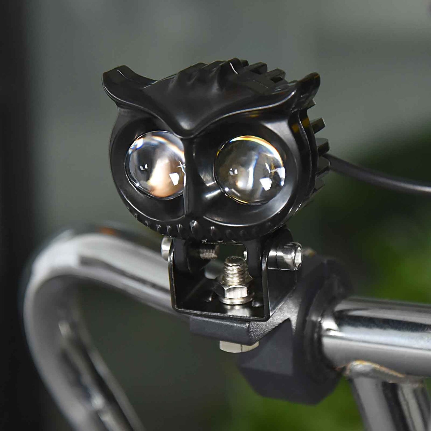 Led Electric Motobike Scooter Light Ultra Bright Waterproof Headlight Owl Motor