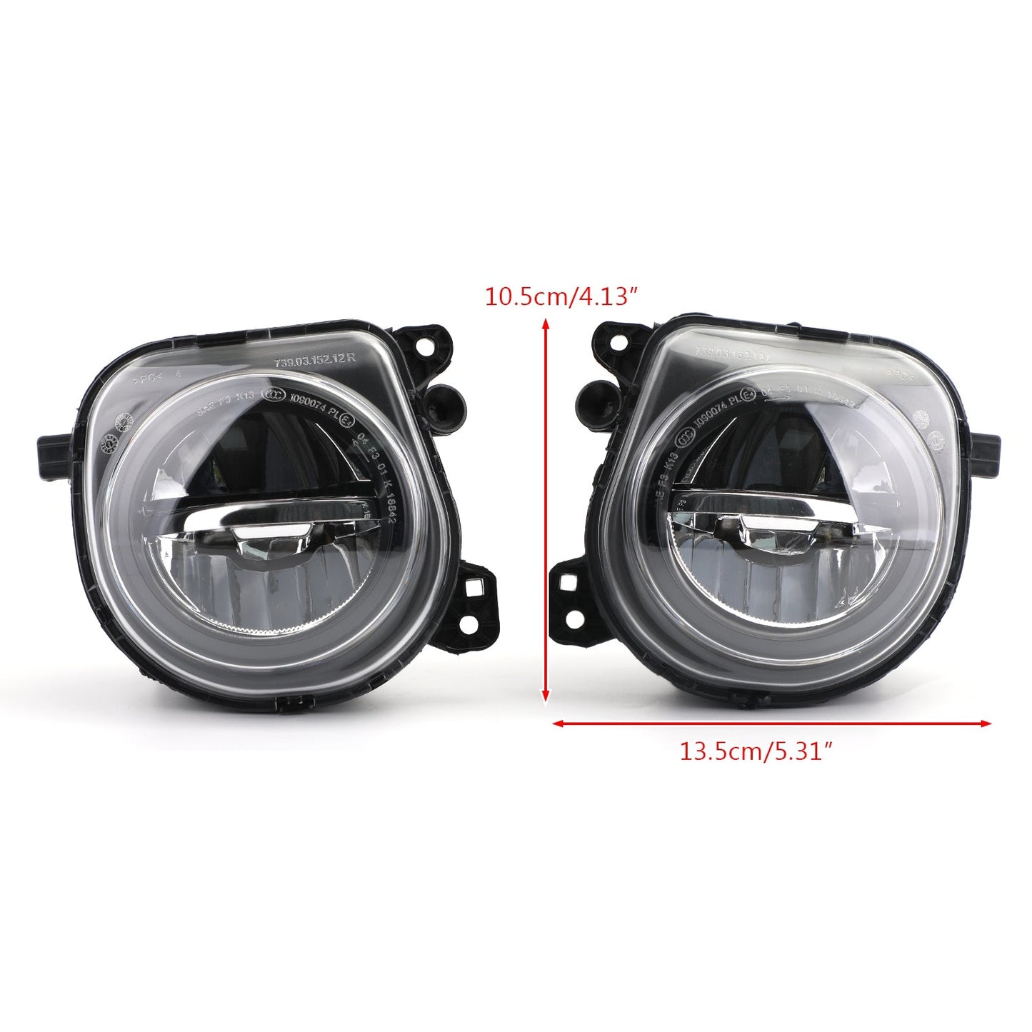 2014 2015 2016 BMW 5 Series F07 F10 F11 LCI Pair LH+RH Front LED Fog Lights Lamps Foglights 63177311294 63177311293