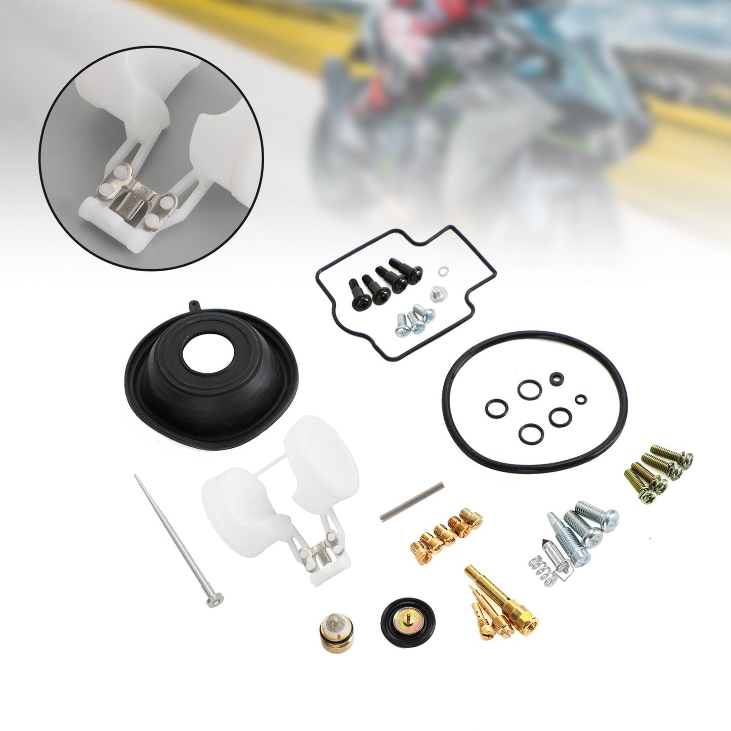 Carburetor Carb Rebuild Kit fit for Ninja ZX-9R GPZ900R ZX900A/B/C 1994-03