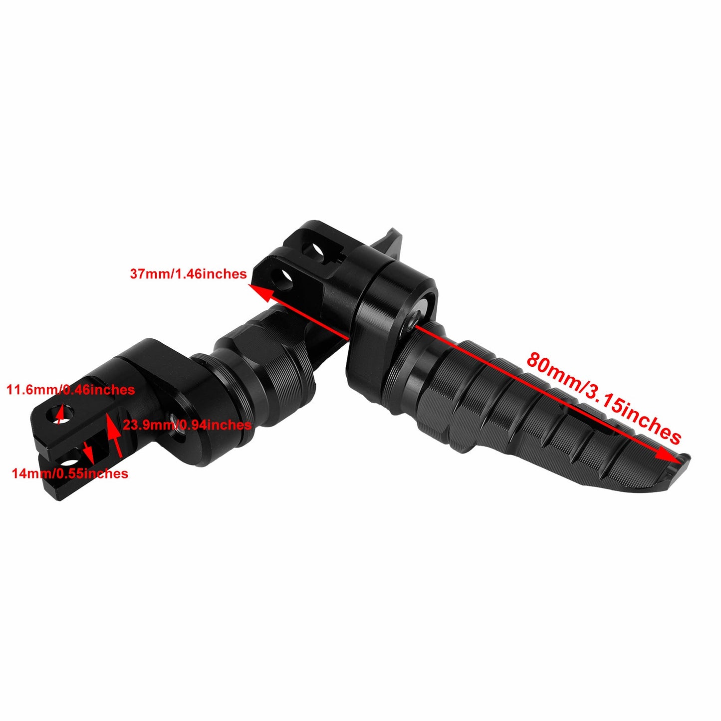 Front Footrests Foot Peg fit for Benelli Tornado 252R 302R 2021-22 TNT 899 2022