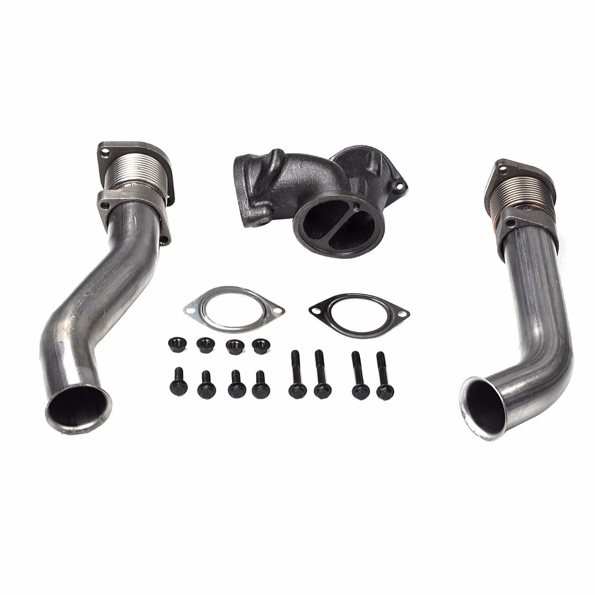 Exhaust Downpipe For 1999.5-2003 Ford 7.3L Turbo Powerstroke Diesel Exhaust Up Pipe Gaskets Kits