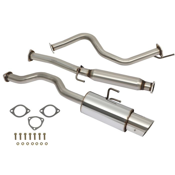 Honda 1992-2000 Civic 2DR/4DR 2.5 Pip 4Inch CatBack Exhaust System-Drift Spec