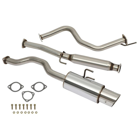 4'' CatBack Exhaust System-Drift Spec for 1992-2000 Honda Civic 2DR/4DR 2.5 Pip