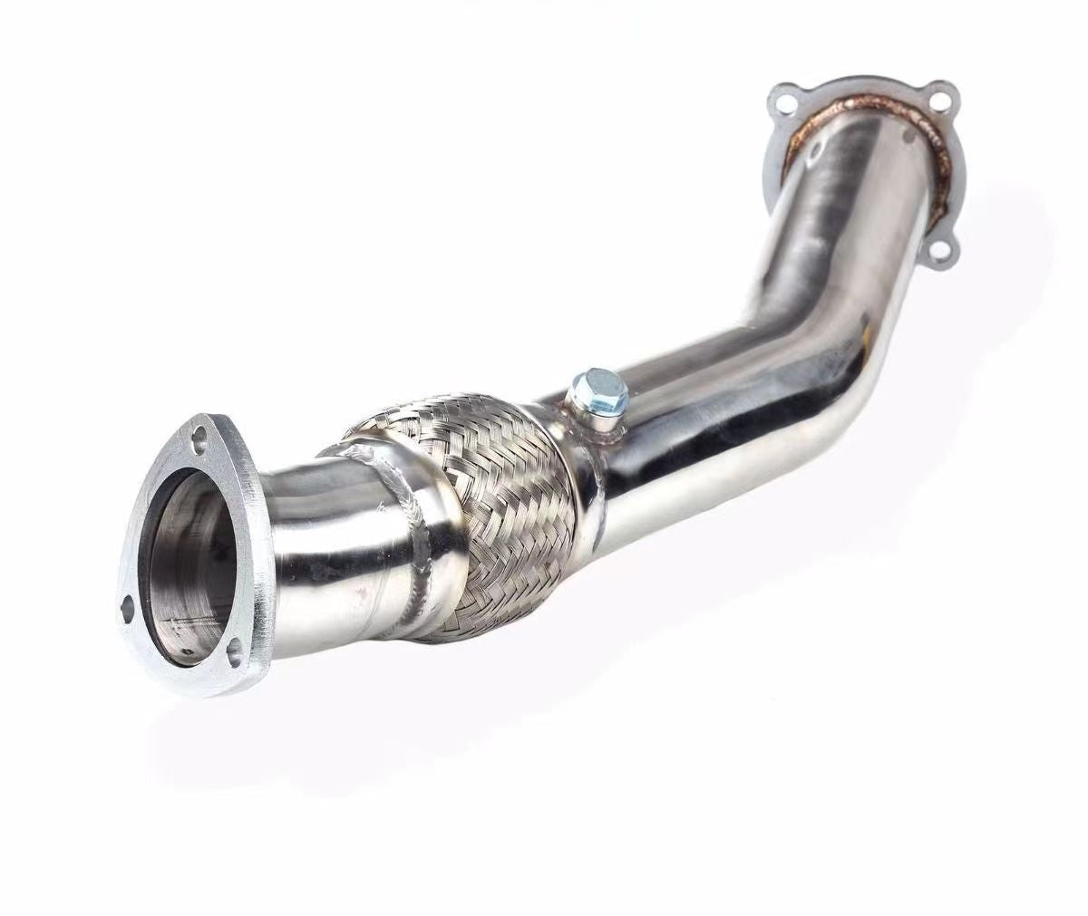 3'' Exhaust Turbo Downpipe Fit for 1999-2004 VW Golf/Jetta/Beetle 1.8L Stainless Steel Champoo