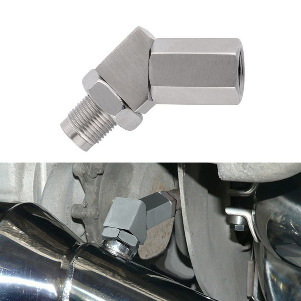 Fix P0420&P0421 Codes Mini Catalytic Converter Adapter CEL O2 Sensor Adapter M18X1.5