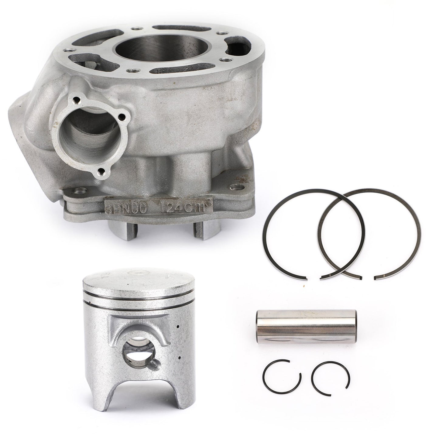 56.4mm Cylinder Jug Piston Kit For Yamaha TZR 125 TZR125 2RK 1987-1992