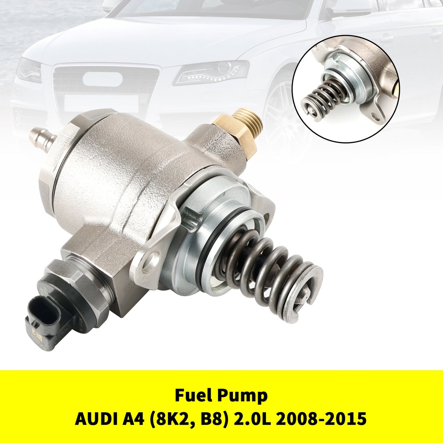 2008-2015 AUDI A4 Avant (8K2, B8) 2.0L High Pressure Pump Fuel Pump 06J127025E HFS034A135C