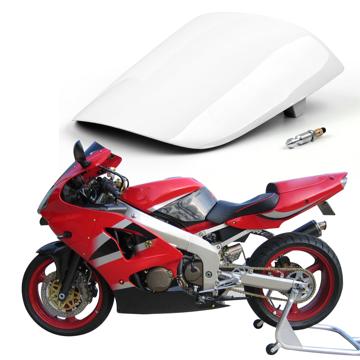 Rear Seat Cover Cowl For Kawasaki ZX6R 2000-2002