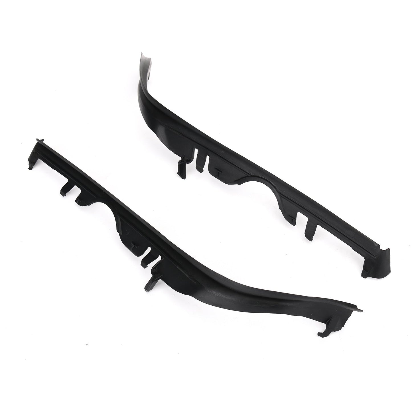 L+R Pair Upper Headlight Headlamp Gaskets Sealing Strip For BMW 5 E39 99-03