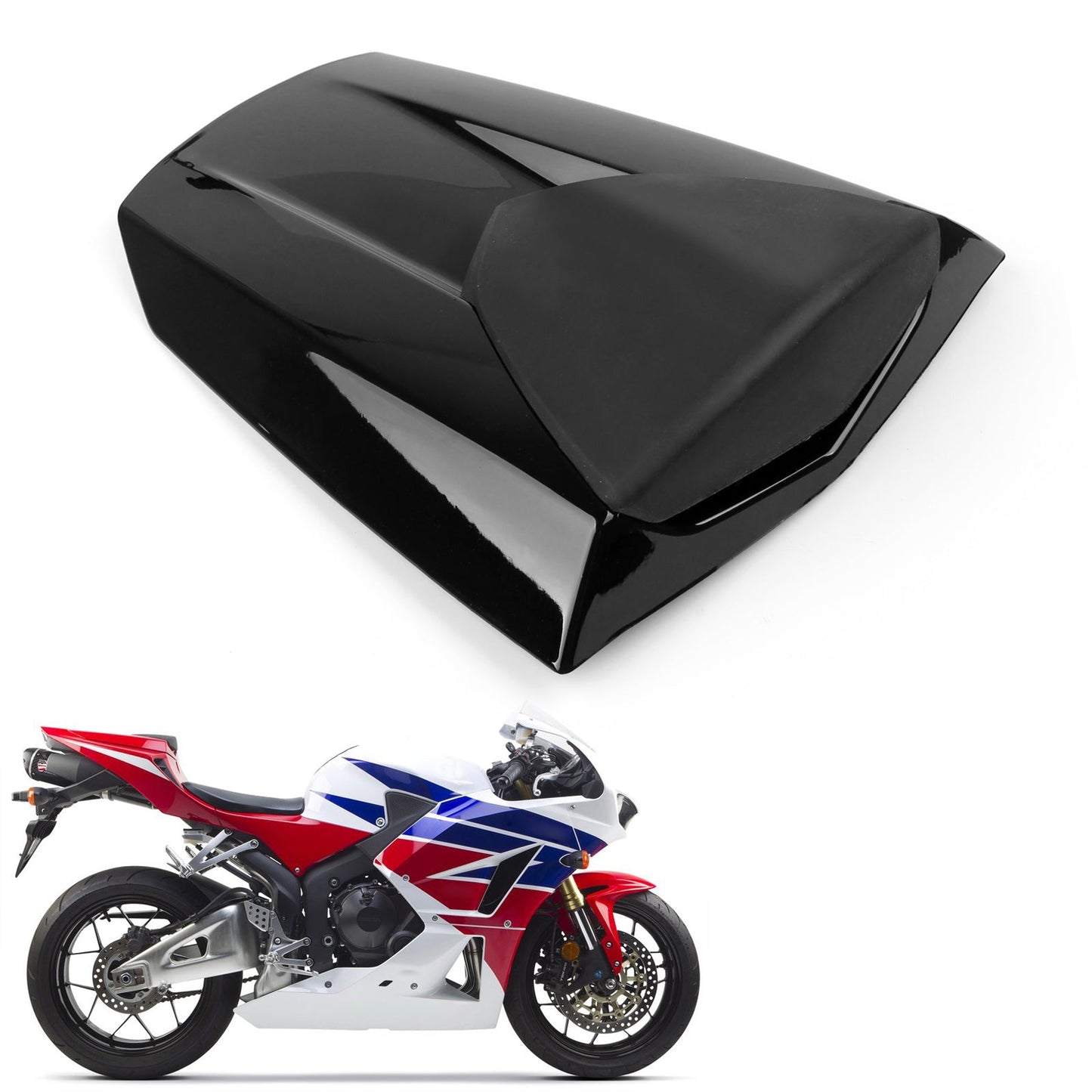 13-24 Honda CBR600RR Rear Seat Cover cowl Black