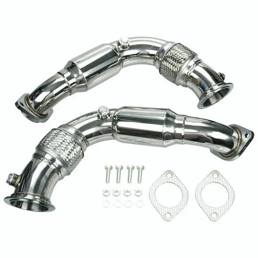 BMW 2008-2014 X6/X5/5/7 SERIES N63 B44 4.4L Twin Turbo Downpipe Exhaust