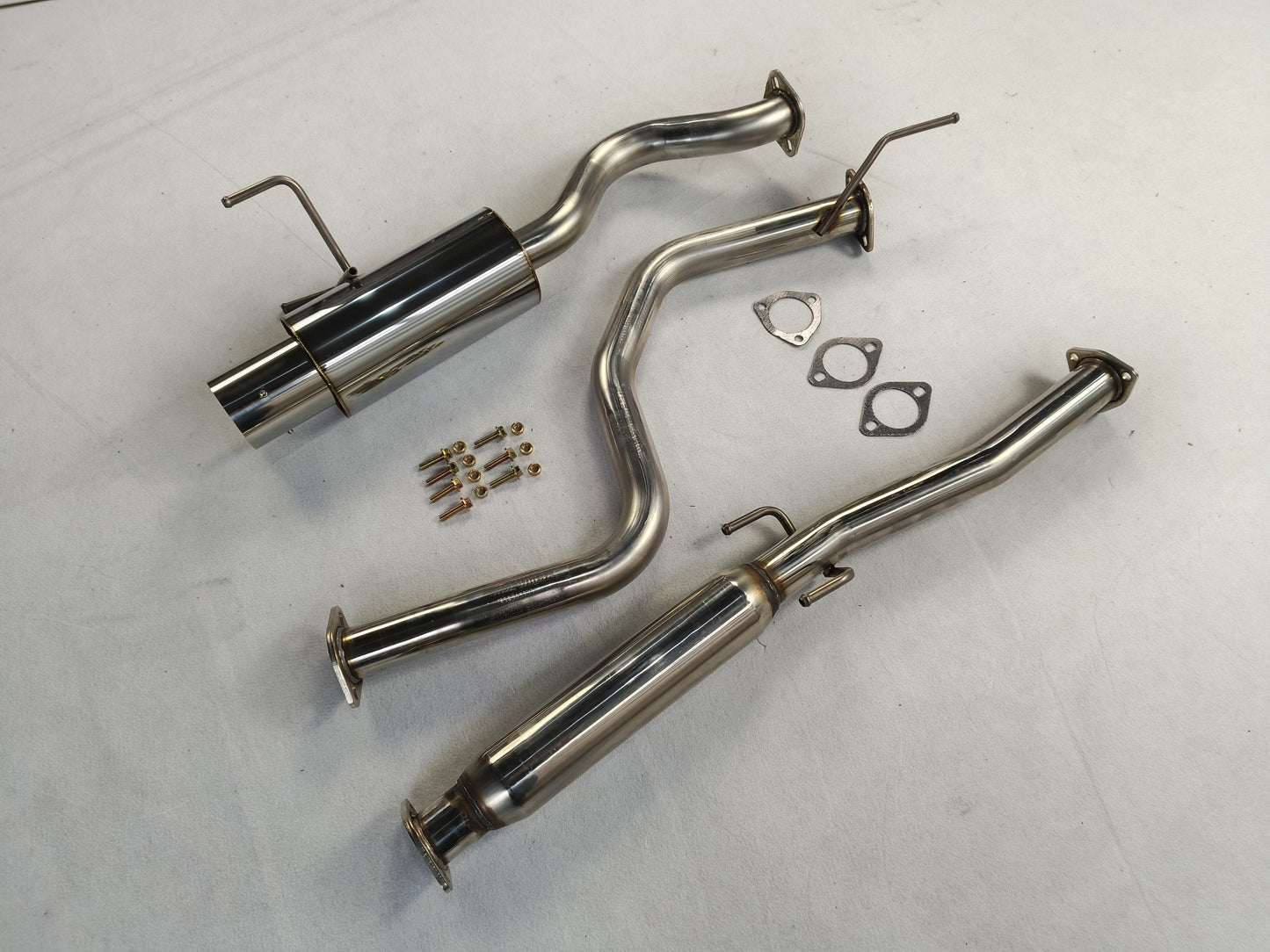 4'' CatBack Exhaust System-Drift Spec Fit 1992-1995 Honda Civic EG6 3DR N1