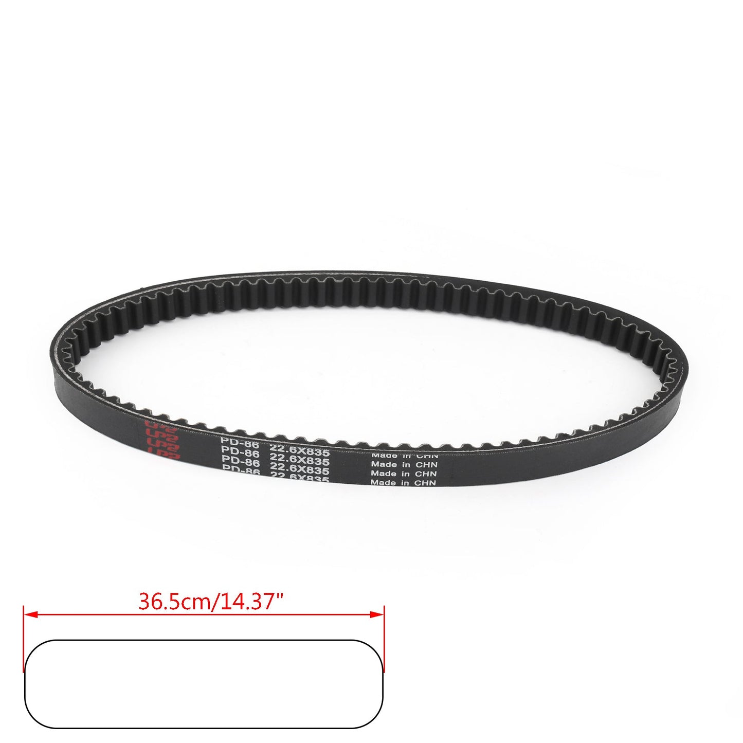 Drive Belt Fit For Gilera Nexus 250 (06-08) Nexus 300 (Euro 3) Centenario 300 (12) Black