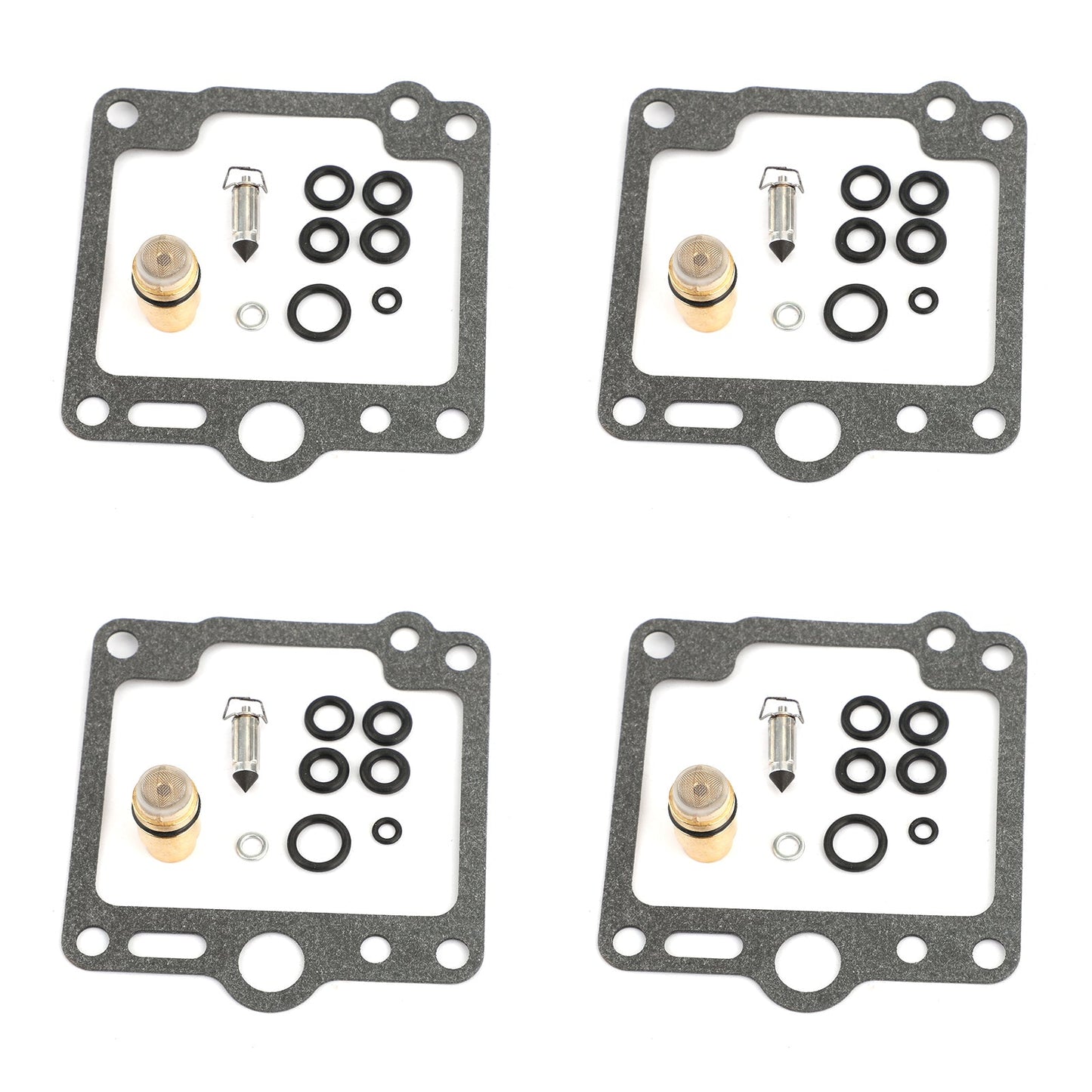 4 Sets Carburetor Repair Kit for Yamaha XJ700 Maxim X 700 XJ750 FJ1100 FJ1200