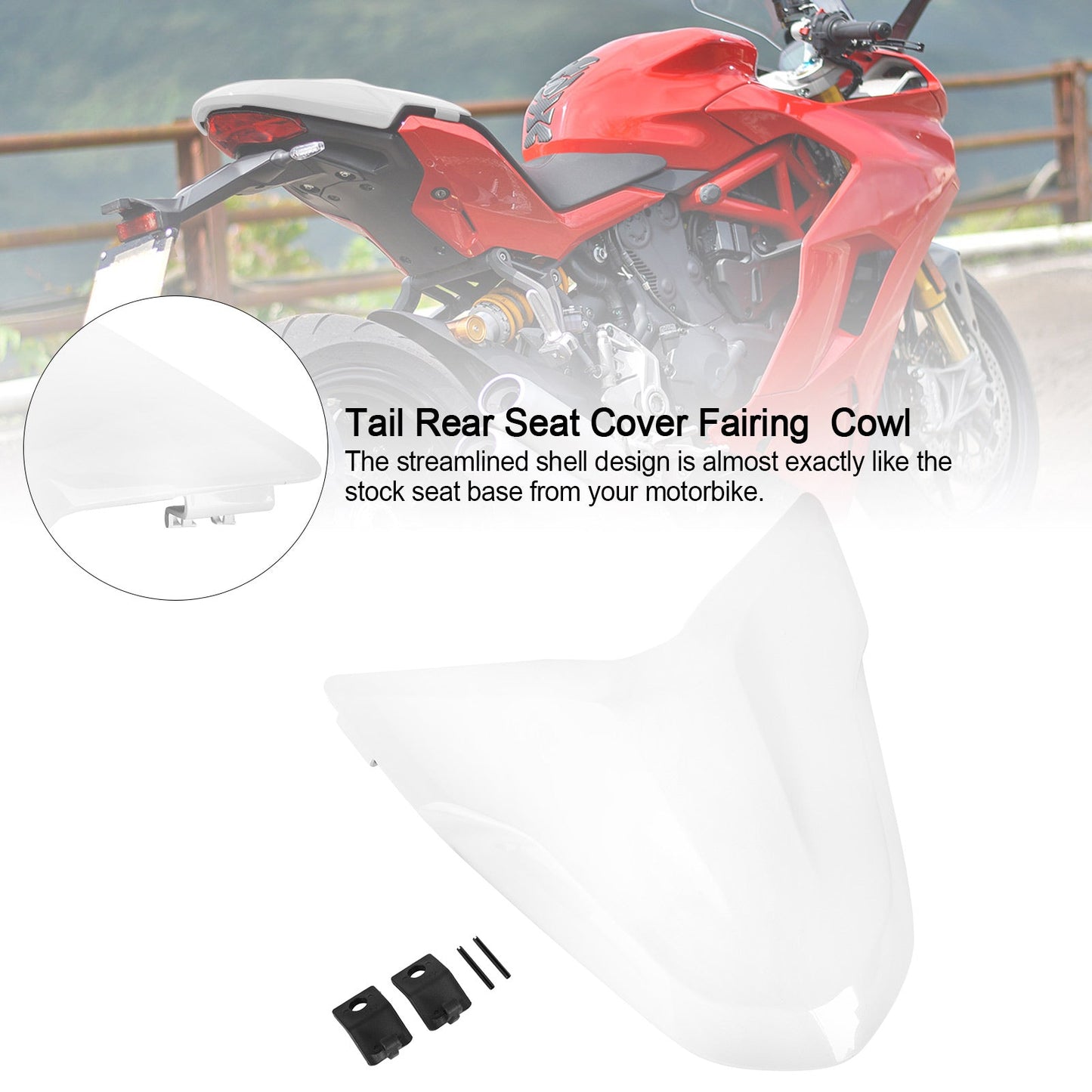 Tail Rear Seat Cover Fairing Cowl For Ducati Supersport 939 950 All Year