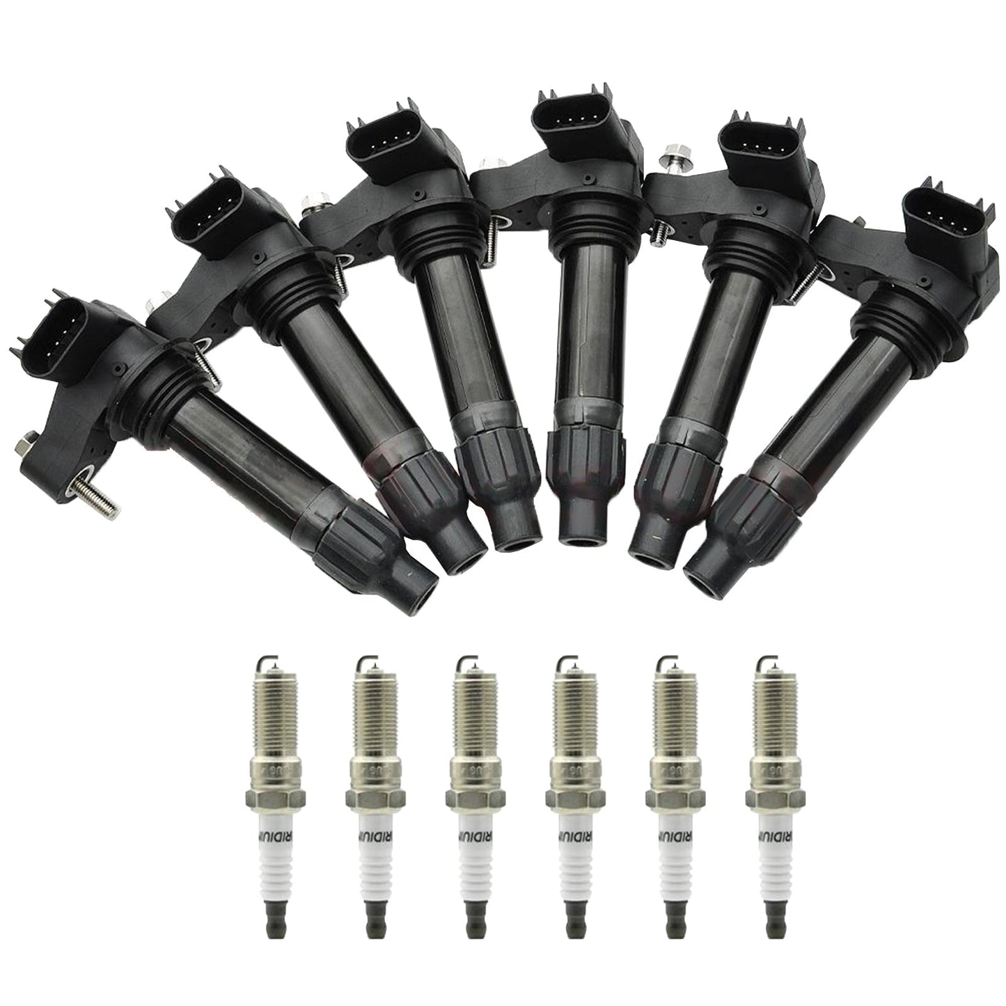 2010 Buick Allure V6 3.0L 3.6L 6PCS Ignition coil+6PCS Spark Plug UF569 D515C 12610626 12618542