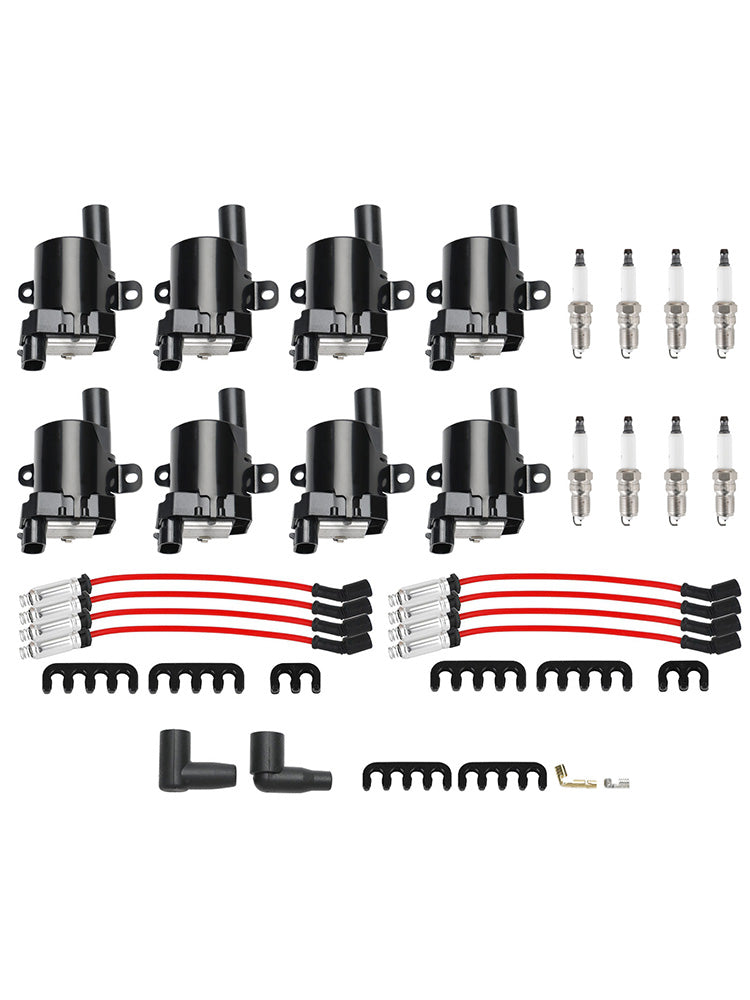 2004 Buick Rainier 5.3L 8Pack Ignition Coil+Spark Plug+Wires Set UF262 C1251 D585 5C1082