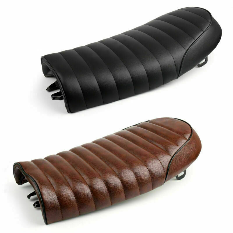 Motorcycle Seat For Brat Scrambler Cafe Racer Tracker Bobber Universal