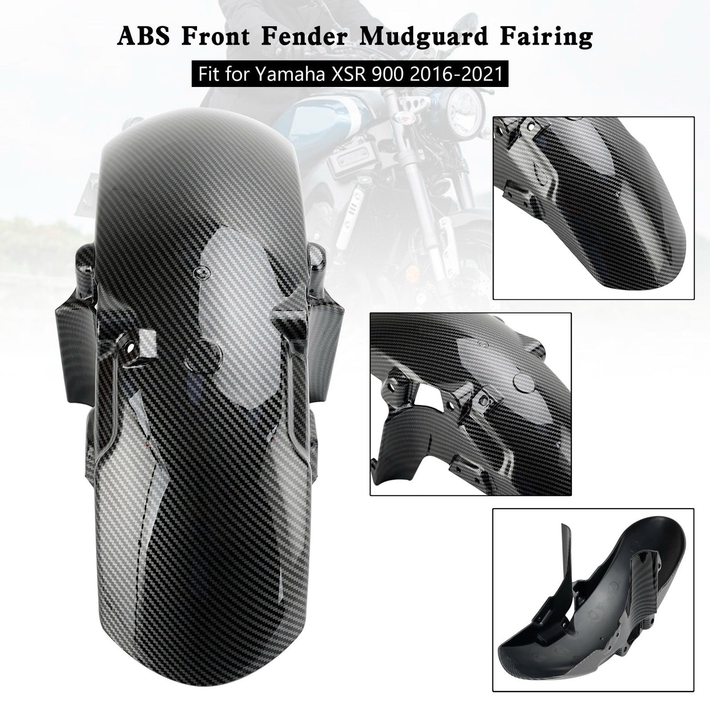 ABS plastic Front Fender Mudguard Fairing For Yamaha XSR 900 2016-2021