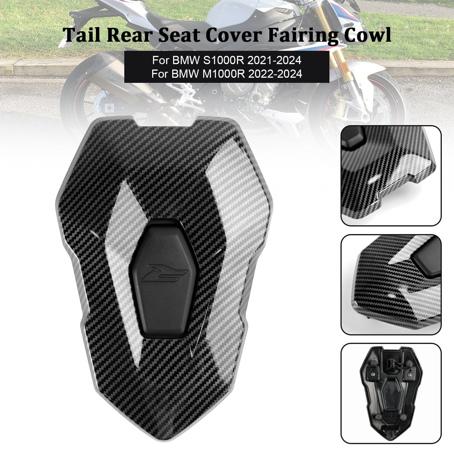 BMW 21-24 S1000R & 22-24 M1000R Tail Rear Seat Cover Fairing Cowl