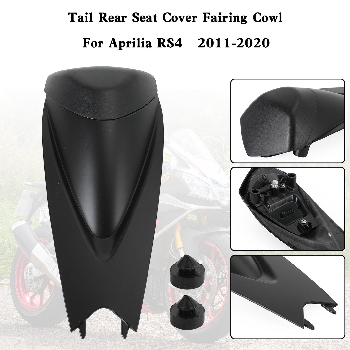 Rear Seat Cover Fairing Cowl for Aprilia RS125 RS4 RSV4 1000 2009-2022