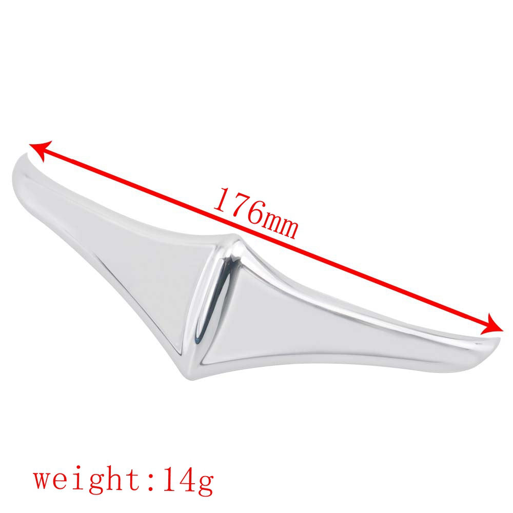 Rear Front Fender Leading Edge Tip Trim Accent Chrome For Touring FLHX FLTR