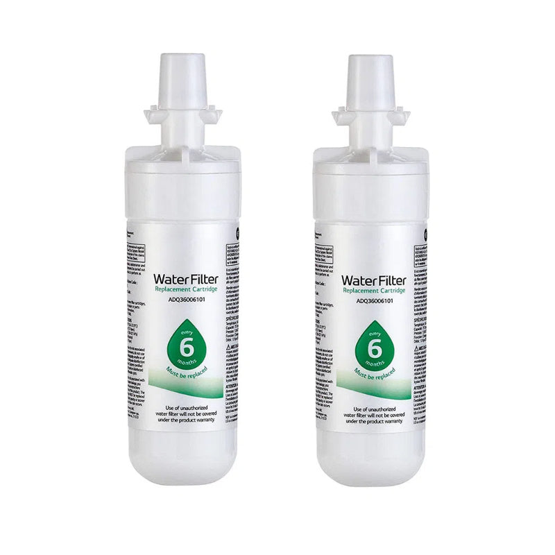 2Pack LG LT700P RefrigeratorsWater Filter Replacement ADQ36006101